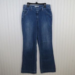 Chico's Platinum Trouser Jeans Medium Wash